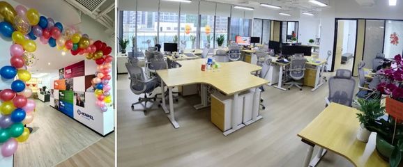 海虹老人深圳辦事處新辦公室隆重開幕，辦公設備全面升級